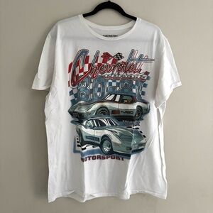 Chemistry White Corvette Graphic Tee